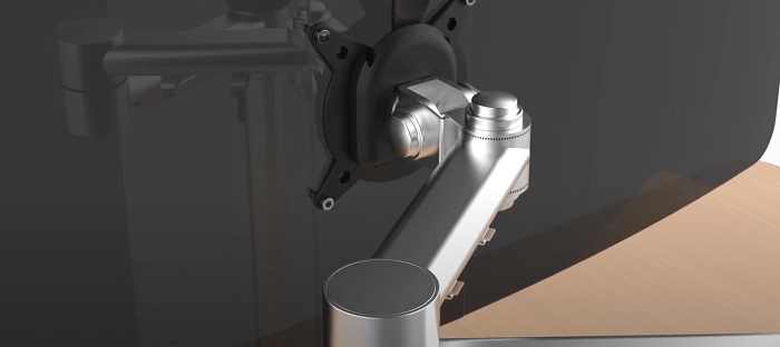 Heavy duty monitor arm